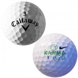 Mix golfových míčů Callaway a Nike 50 ks, levné golfové míče